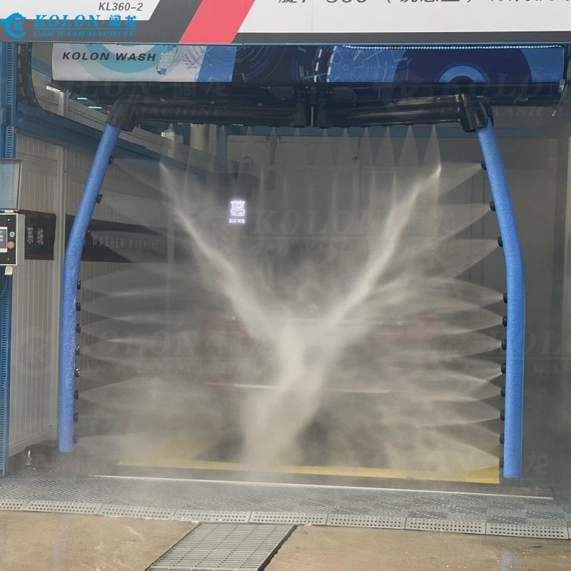 Automatische Bürstenlose Berührungslose Waschmaschine KL360-2 18,5kw Wasserpumpe 12kw Lufttrockner